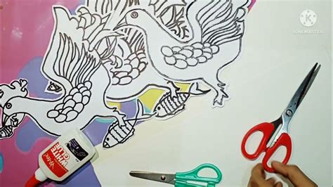 SARIMANOK PAPER LAYERING.STEP BY STEP TUTORIAL..